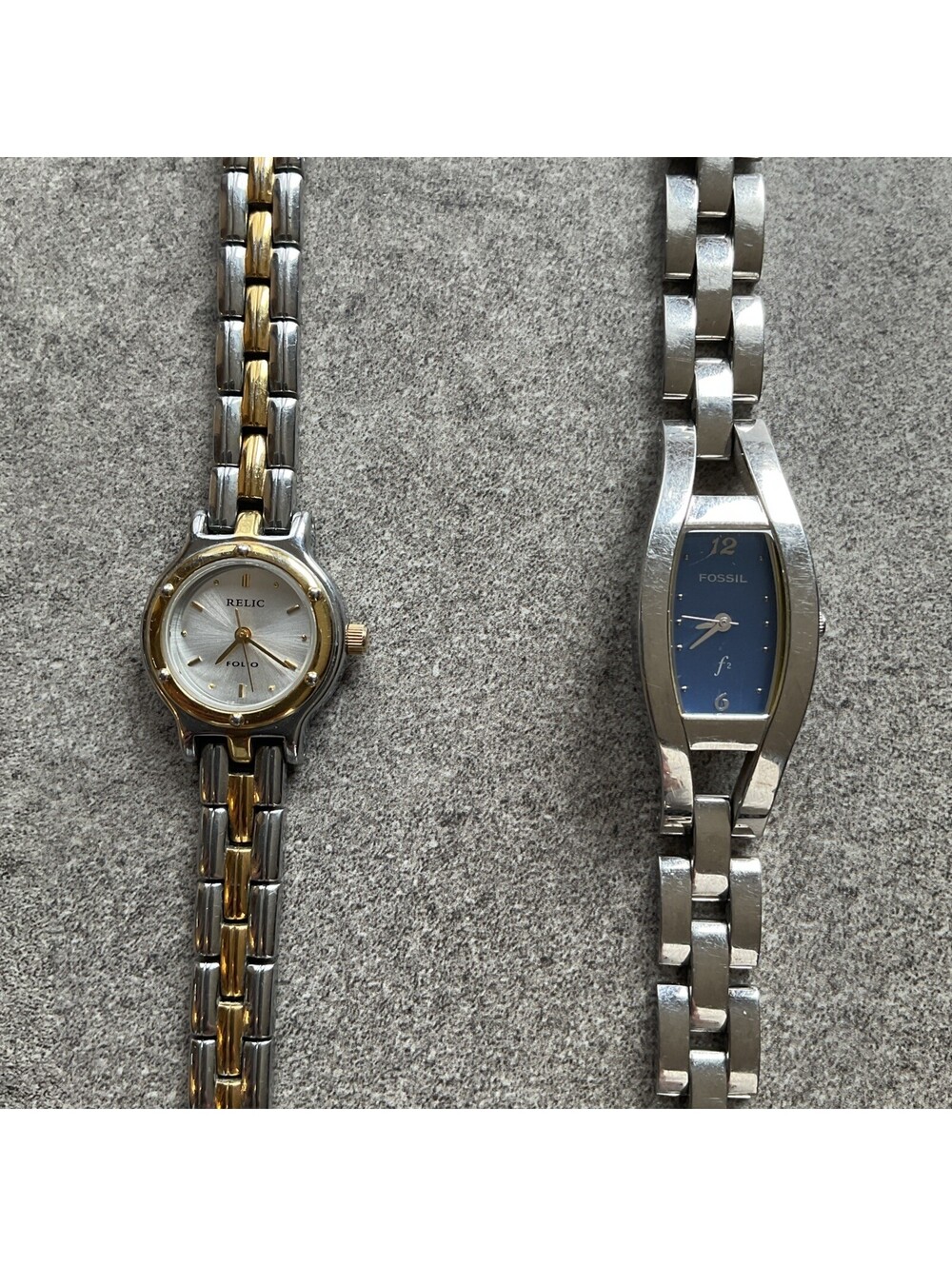 Pair of Relic And Fossil Womens Watch Both Watches Run Great A14